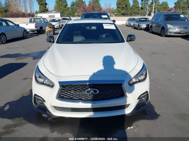 JN1FV7AR3JM700299 Infiniti Q50 3.0t Red Sport 400