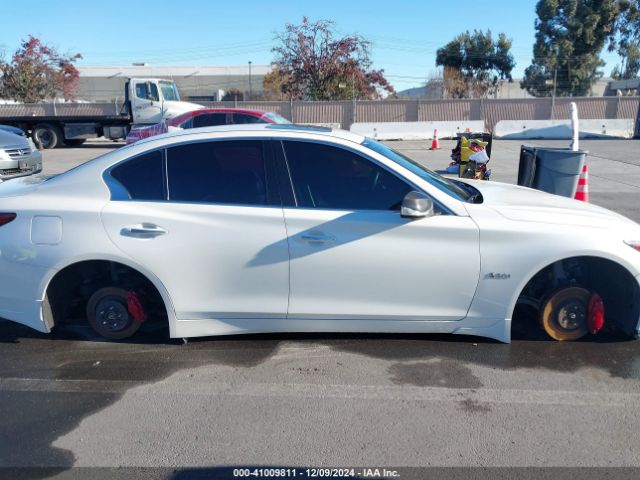 JN1FV7AR3JM700299 Infiniti Q50 3.0t Red Sport 400