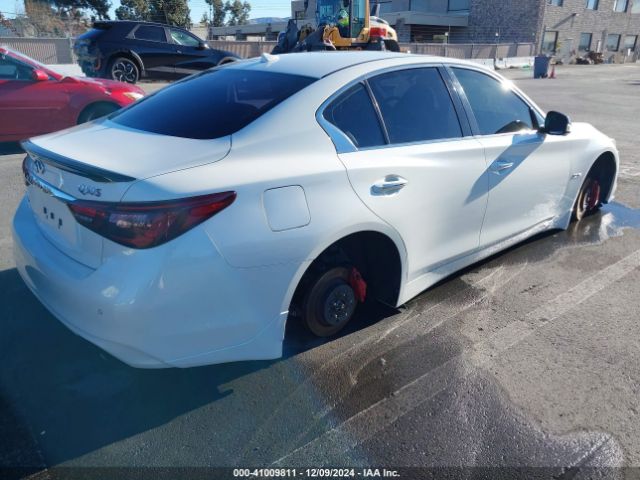 JN1FV7AR3JM700299 Infiniti Q50 3.0t Red Sport 400