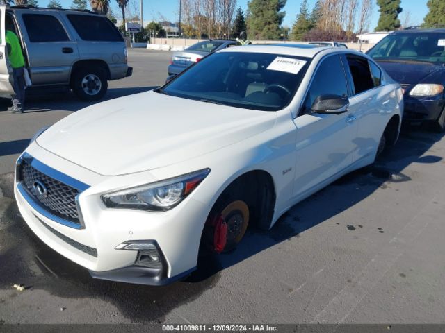 JN1FV7AR3JM700299 Infiniti Q50 3.0t Red Sport 400