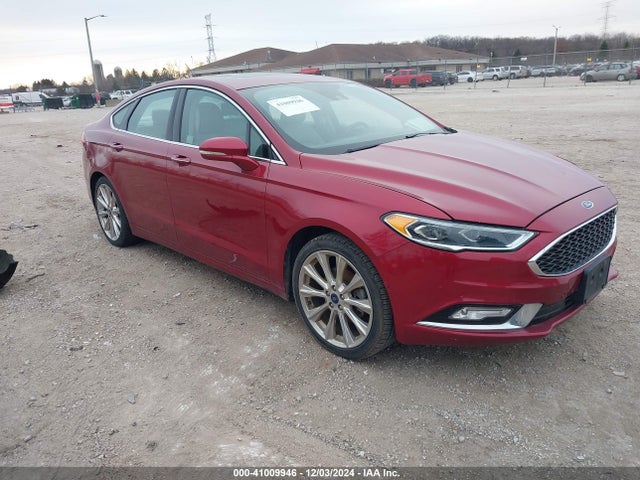 Ford Fusion Platinum 2017 3FA6P0D92HR128711 Image 1