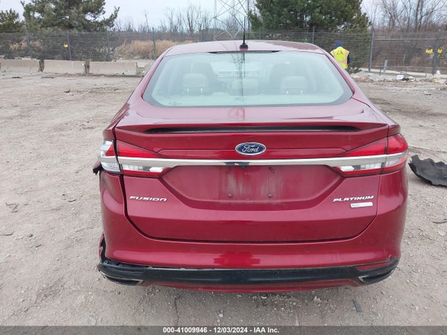 Ford Fusion Platinum 2017 3FA6P0D92HR128711 Image 16