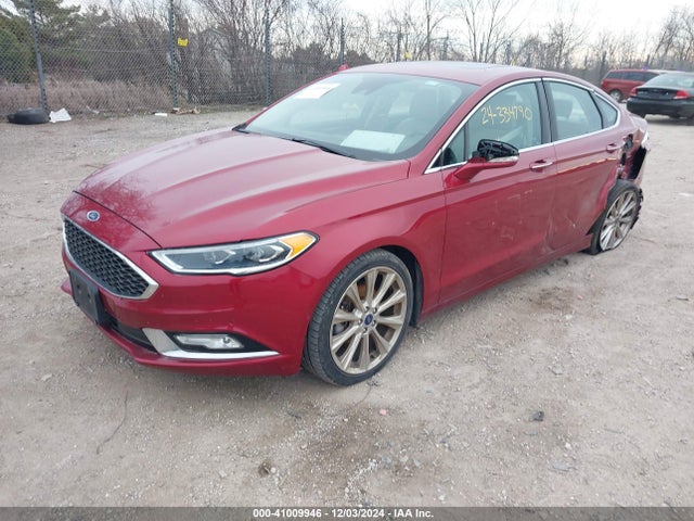 Ford Fusion Platinum 2017 3FA6P0D92HR128711 Image 2