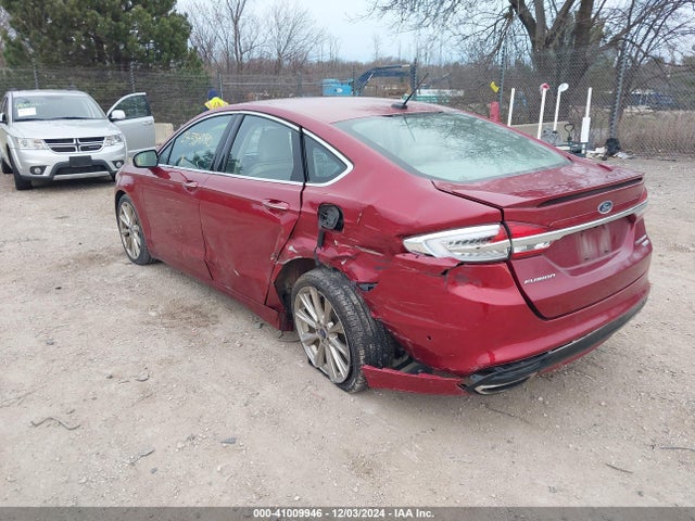 Ford Fusion Platinum 2017 3FA6P0D92HR128711 Image 3