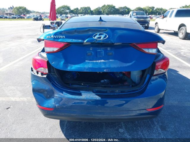 KMHDH4AE4FU453630 Hyundai ELANTRA SE