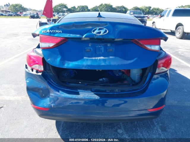 KMHDH4AE4FU453630 Hyundai ELANTRA SE
