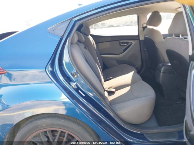 KMHDH4AE4FU453630 Hyundai ELANTRA SE