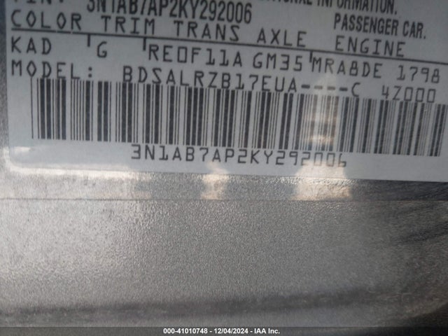 3N1AB7AP2KY292006 Nissan SENTRA SR