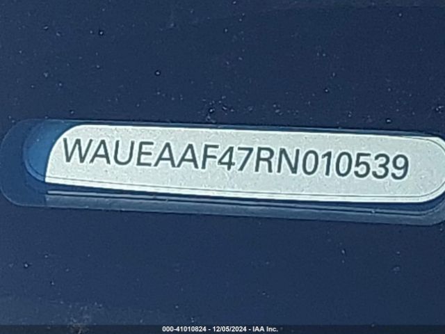 WAUEAAF47RN010539 Audi A4 Premium Plus 45 Tfsi S Line Quattro S Tronic