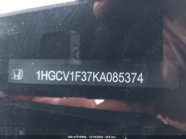 1HGCV1F37KA085374 Honda Accord Sport