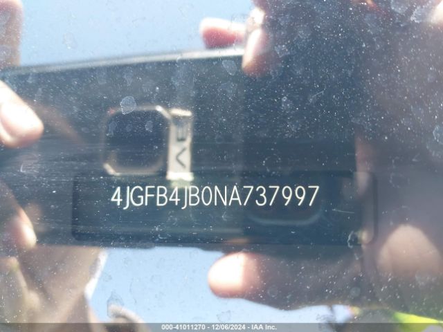 4JGFB4JB0NA737997 Mercedes-Benz GLE 350