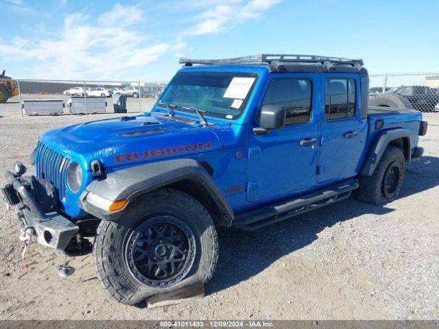1C6JJTBG0ML582366 Jeep Gladiator Rubicon 4x4