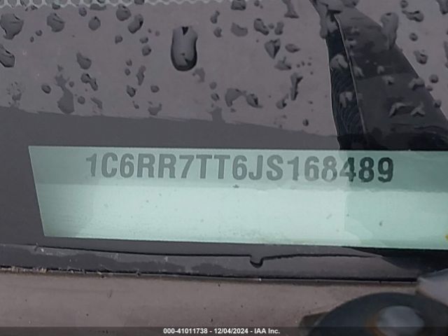 1C6RR7TT6JS168489 RAM 1500 Big Horn  4x4 6'4 Box