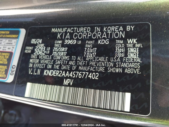 KNDER2AA4S7677402 KIA SELTOS EX