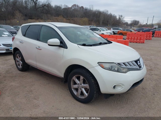 Продажа на аукционе авто 2010 Nissan Murano S, vin: JN8AZ1MWXAW137156, номер лота: 41011960