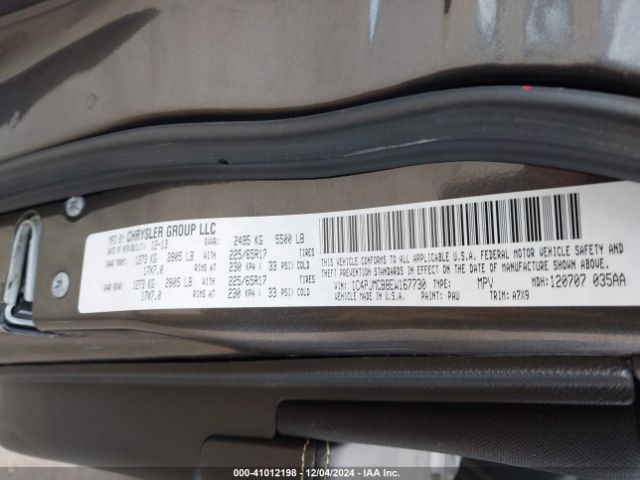 1C4PJMCB8EW167730 Jeep Cherokee Latitude