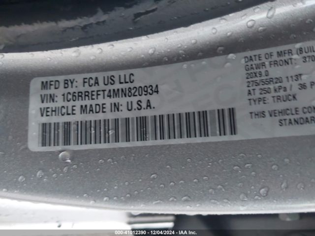 1C6RREFT4MN820934 RAM 1500