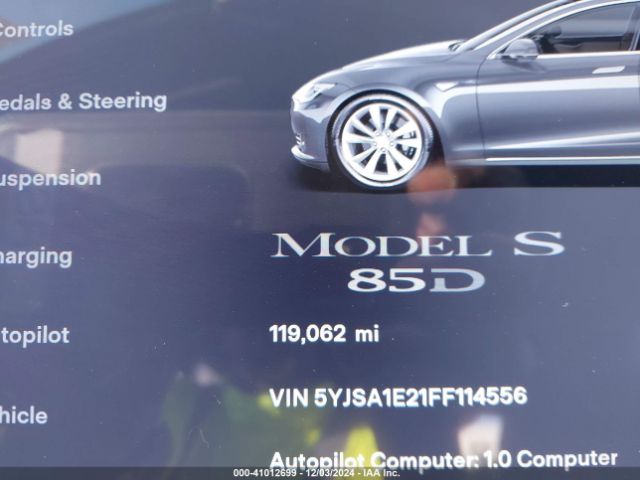 5YJSA1E21FF114556 Tesla Model S 70d/85d/p85d