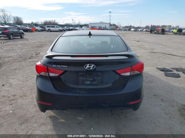 KMHDH4AE1FU355624 Hyundai ELANTRA SE