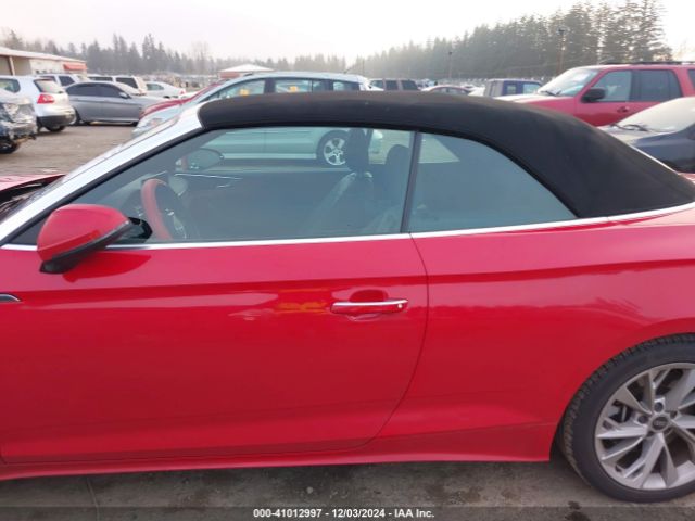 WAU2AGF52NN007511 Audi A5 Cabriolet Premium 45 Tfsi Quattro S Tronic