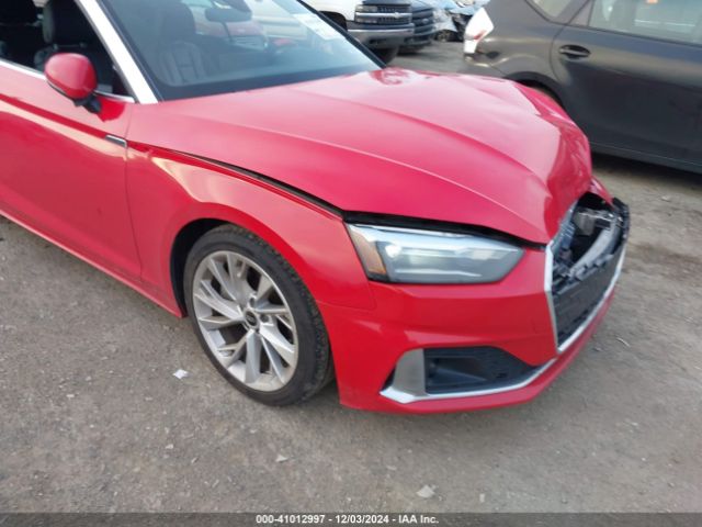 WAU2AGF52NN007511 Audi A5 Cabriolet Premium 45 Tfsi Quattro S Tronic