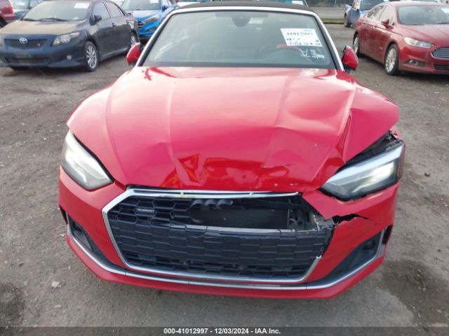 WAU2AGF52NN007511 Audi A5 Cabriolet Premium 45 Tfsi Quattro S Tronic