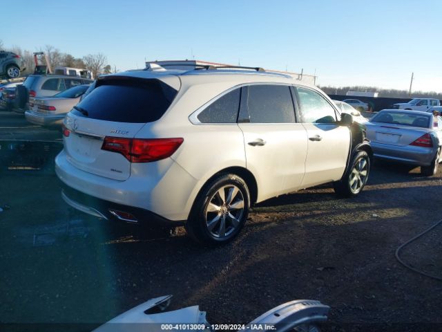 5FRYD4H87FB021932 Acura Mdx Advance Pkg W/entertainment Pkg