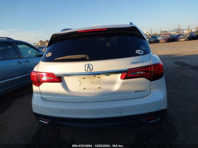 5FRYD4H91GB035805 Acura Mdx Advance   Entertainment Packages/advance Package