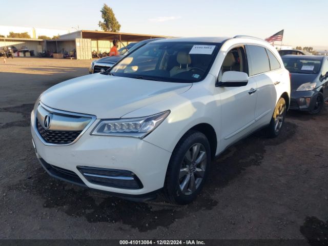 5FRYD4H91GB035805 Acura Mdx Advance   Entertainment Packages/advance Package