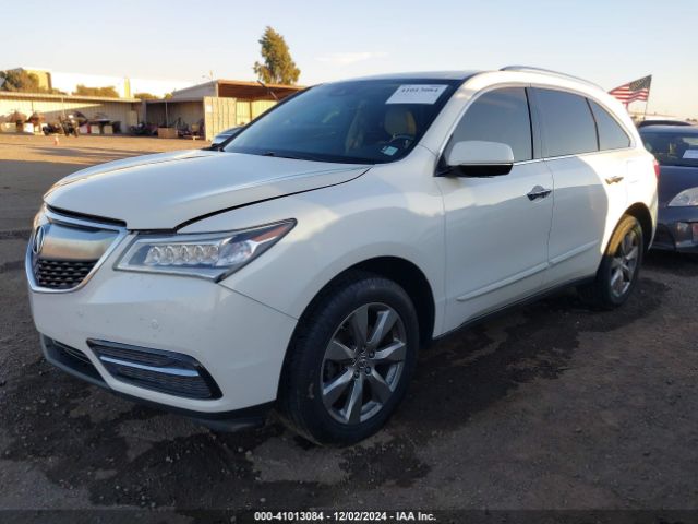 5FRYD4H91GB035805 Acura Mdx Advance   Entertainment Packages/advance Package