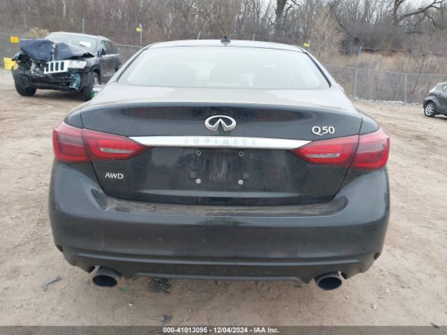 JN1EV7AR6JM434885 Infiniti Q50 3.0t Luxe