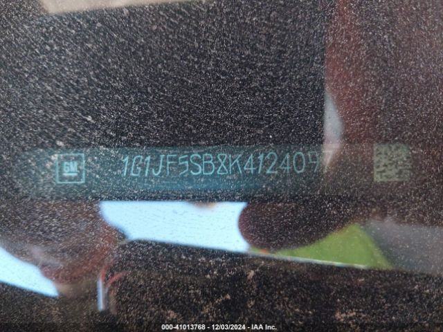 1G1JF5SB8K4124097 Chevrolet Sonic Premier Auto