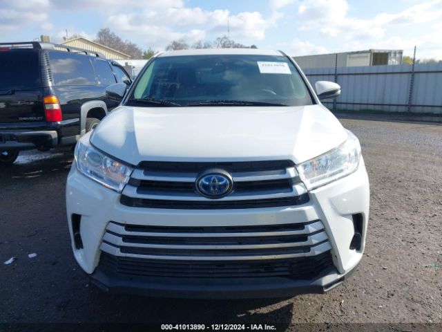 5TDBGRFH1KS059144 Toyota Highlander Hybrid Le