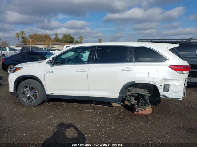 5TDBGRFH1KS059144 Toyota Highlander Hybrid Le