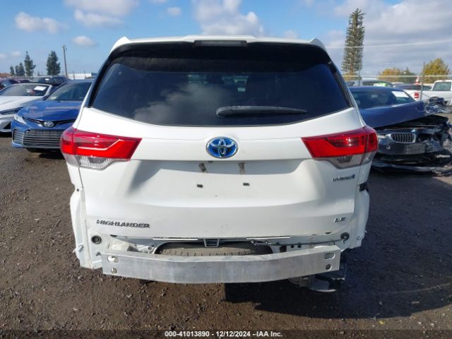 5TDBGRFH1KS059144 Toyota Highlander Hybrid Le