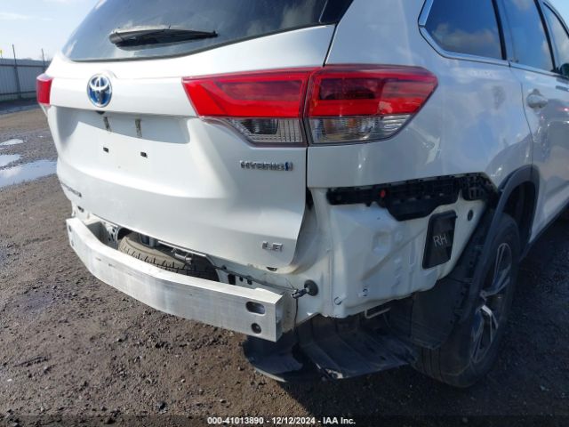 5TDBGRFH1KS059144 Toyota Highlander Hybrid Le