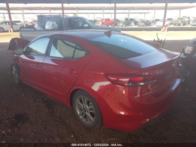 2018 HYUNDAI ELANTRA 5NPD84LFXJH298286 Photo 2