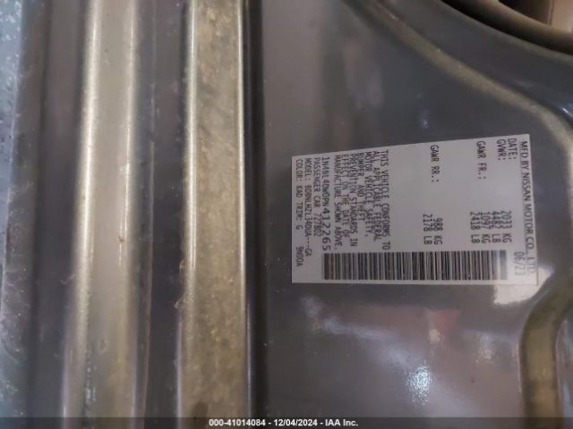 1N4BL4DW0PN412265 Nissan Altima Sv Intelligent Awd