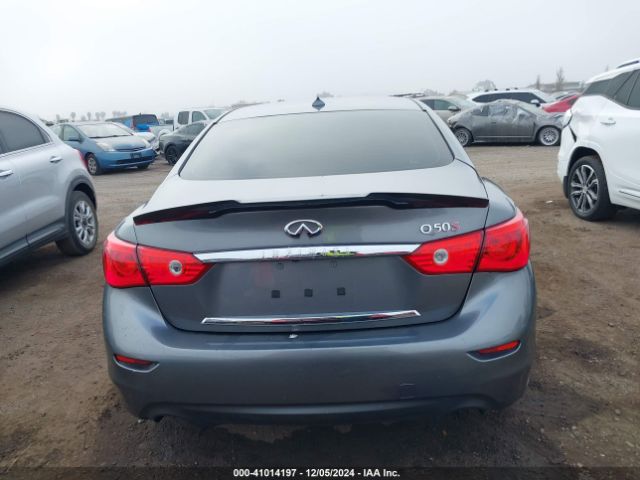 JN1FV7APXHM850578 Infiniti Q50 3.0t Red Sport 400