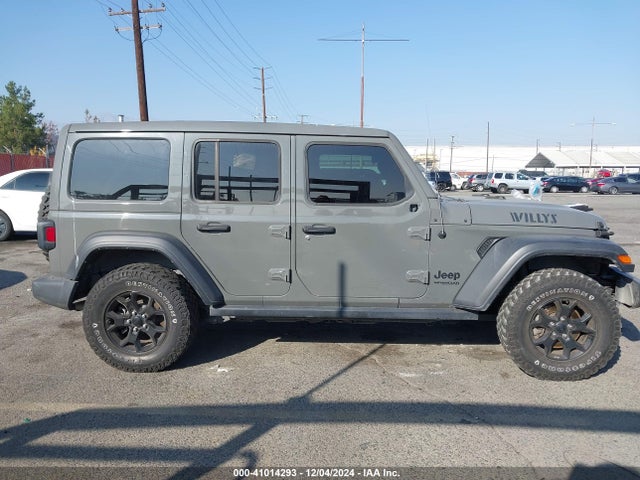 1C4HJXDG1MW714612 Jeep Wrangler Unlimited Willys 4x4
