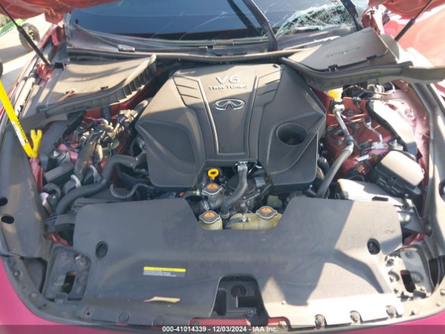 JN1FV7EKXLM400355 Infiniti Q60 Red Sport 400