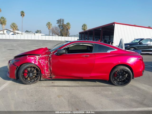 JN1FV7EKXLM400355 Infiniti Q60 Red Sport 400