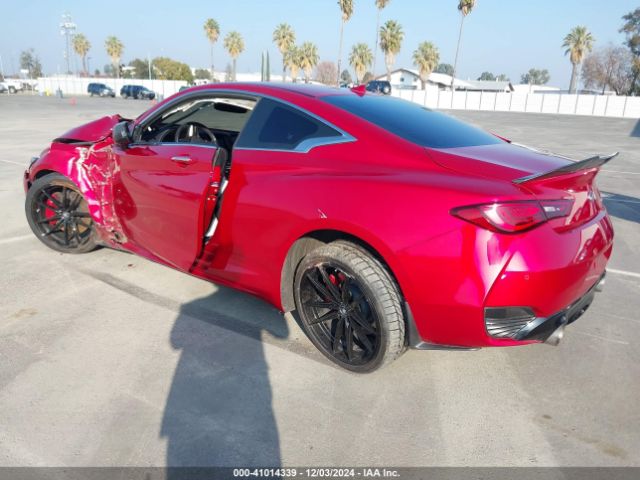 JN1FV7EKXLM400355 Infiniti Q60 Red Sport 400