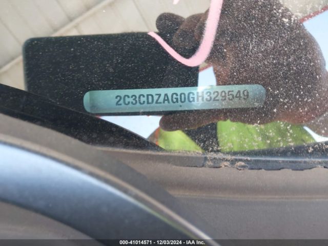 2C3CDZAG0GH329549 Dodge Challenger Sxt Plus