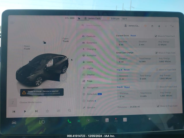 2023 TESLA MODEL Y 7SAYGDEE8PF799227 Photo 6