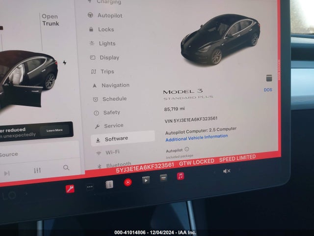 2019 TESLA MODEL 3 5YJ3E1EA6KF323561 Photo 6
