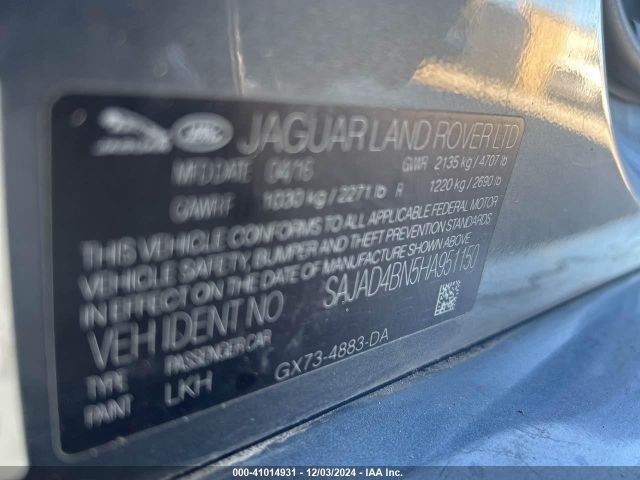 SAJAD4BN5HA951150 Jaguar Xe 20d Premium