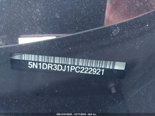 5N1DR3DJ1PC222921 Nissan Pathfinder Platinum 4wd