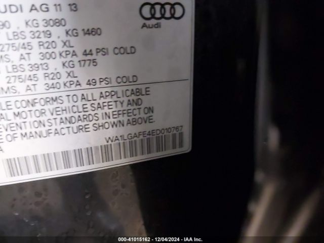 WA1LGAFE4ED010767 Audi Q7 3.0t Premium