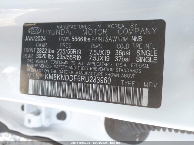 Hyundai Ioniq 5 Sel 2024 KM8KNDDF6RU283960 Image 9